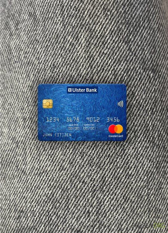 République d'Irlande Ulster Bank mastercard photolook ,